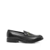 Twinset Horsebit Loafers In Animal Print