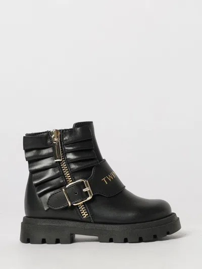 Twinset Shoes Kids Color Black