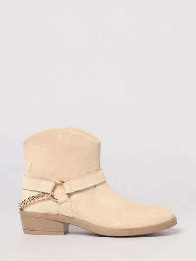 TWINSET TWINSET SUEDE ANKLE BOOTS,I03600022