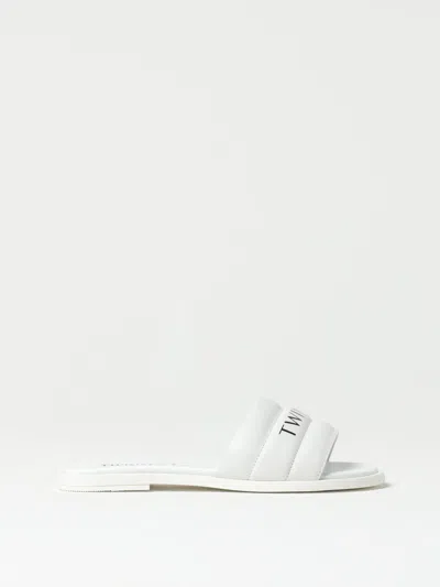 TWINSET SHOES TWINSET KIDS COLOR WHITE,G61329001