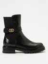 Twinset Twin-set Black Polyurethane Boots In Black