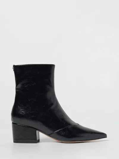 TWINSET FLAT ANKLE BOOT TWINSET WOMAN COLOR BLACK,H57539002