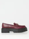 TWINSET LOAFERS TWINSET WOMAN COLOR BURGUNDY,G02328050