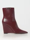 Twinset Shoes  Woman Color Burgundy In Burgunderrot