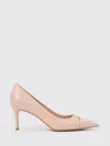 Twinset Pointed Pump Medium Heel In Pink