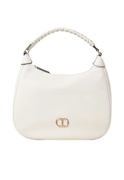 Twinset Shopping  251td8060 Hobo In White