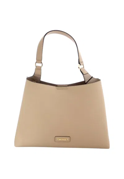 Twinset Shopping  251td8304 Hobo In Beige