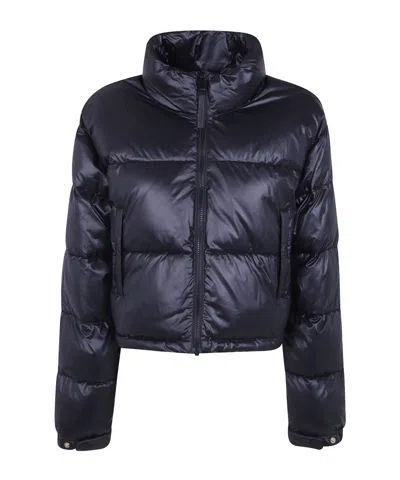 Twinset Short Down Jacket In Black