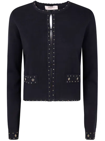 Twinset Short Jacket In Black