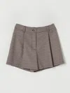 Twinset Short  Kids Color Beige In Brown