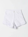 TWINSET SHORT TWINSET KIDS COLOR WHITE,F30917001