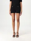 Twinset Twin Set 'oval T' Shorts In Black