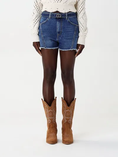 Twinset Short  Woman Color Denim