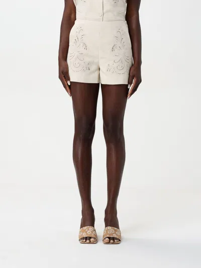 TWINSET SHORT TWINSET WOMAN COLOR PEARL,G56232040