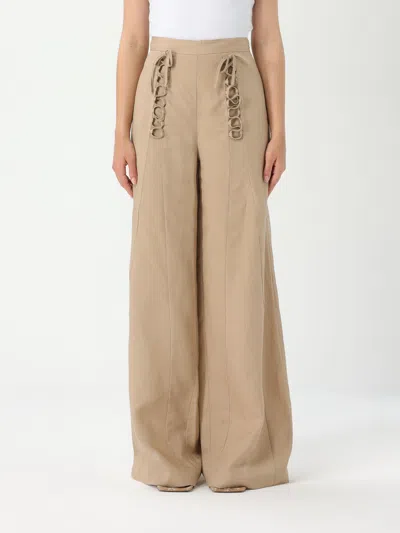 TWINSET PANTS TWINSET WOMAN COLOR ROPE,G80584063