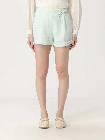 Twinset Short  Woman Color Water In Blue