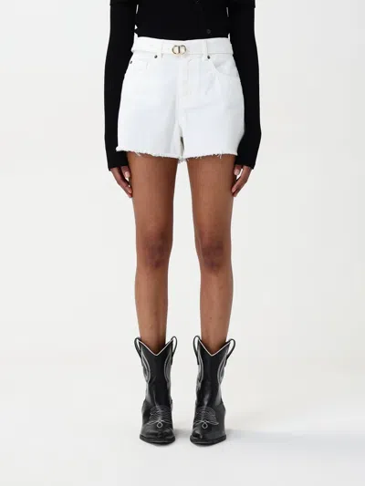 Twinset Short  Woman Color White