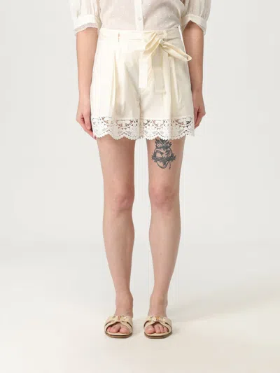 Twinset Short  Woman Color White