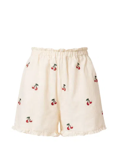 Twinset Shorts Bright In Neutral