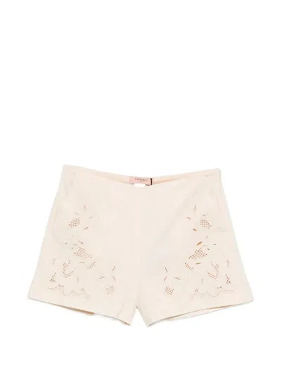 Twinset Shorts In Gray