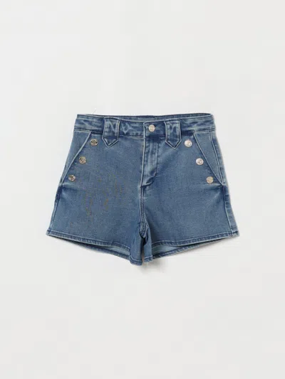Twinset Shorts  Kids Color Blue