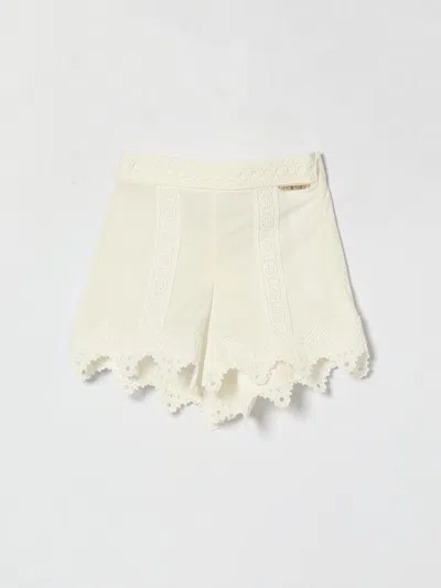 Twinset Shorts Kids In Yellow