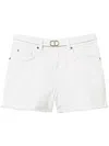 Twinset Woven Shorts In Navy