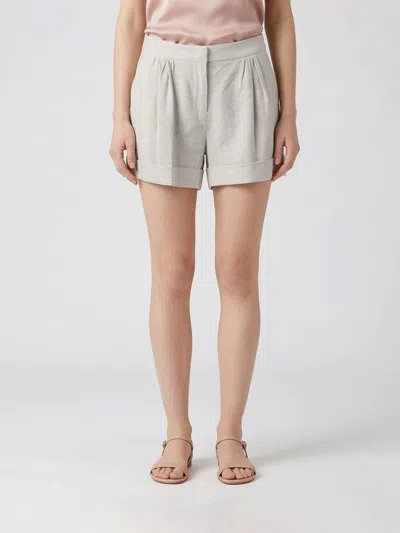 Twinset Shorts Woman  In Gray