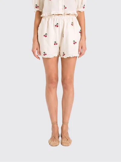 Twinset Shorts Woman In Neutral