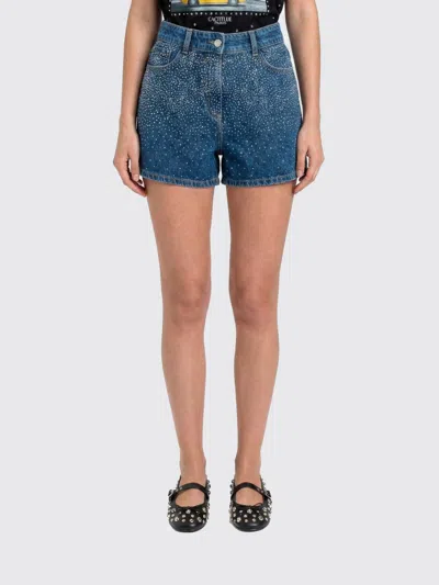 Twinset Shorts Woman  In Blue