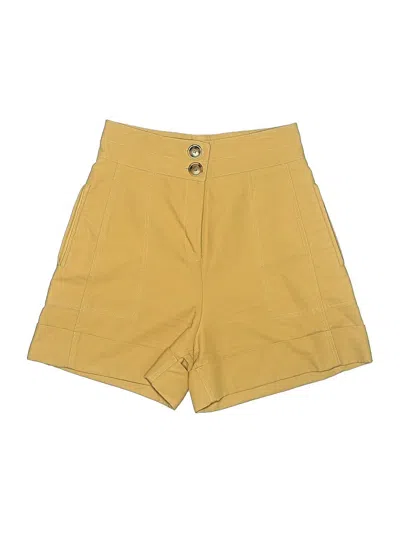Pre-owned Twinset Shorts In Yellow