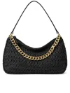 Twinset Twin-set Black Polyurethane Borsa Shoulder Bag In Black