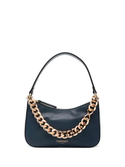Twinset Shoulder Bag In Blue