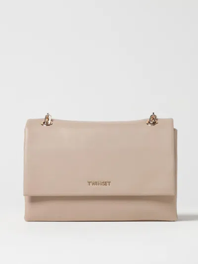 Twinset Shoulder Bag  Woman Color Beige