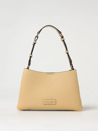 Twinset Shoulder Bag  Woman Color Beige