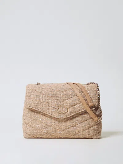 Twinset Shoulder Bag  Woman Color Beige In Sand