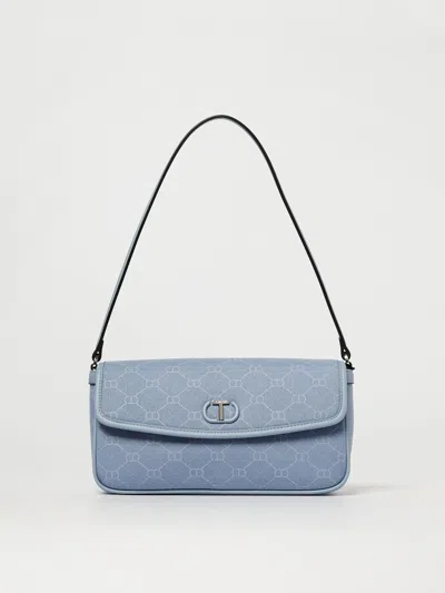Twinset Shoulder Bag  Woman Color Blue