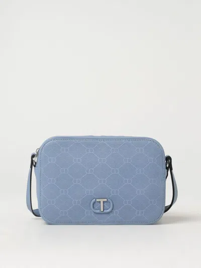 Twinset Shoulder Bag  Woman Color Blue