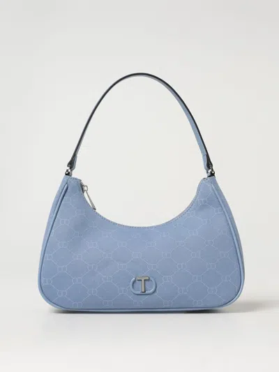 Twinset Shoulder Bag  Woman Color Blue