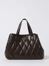 Twinset Twin-set Lighty Padded Tote Bag In Brown
