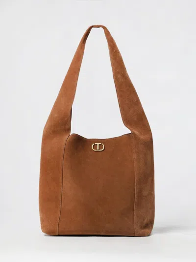 Twinset Shoulder Bag  Woman Color Brown