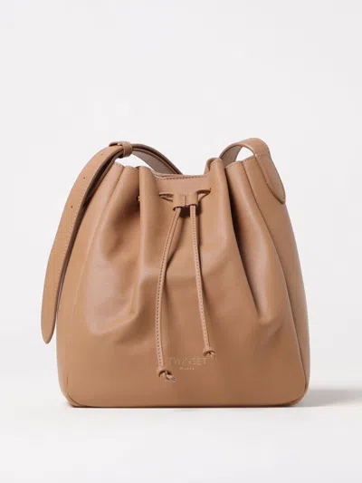 Twinset Shoulder Bag  Woman Color Camel