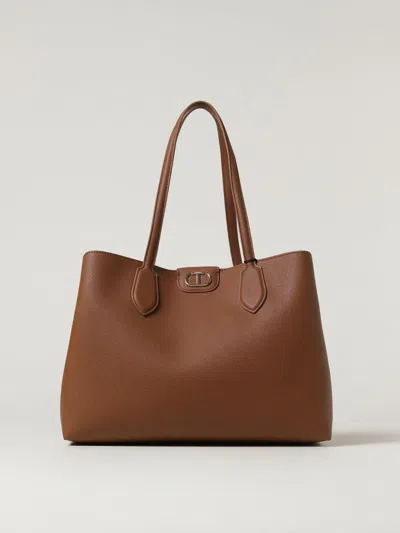 Twinset Shoulder Bag  Woman Color Camel In Brown