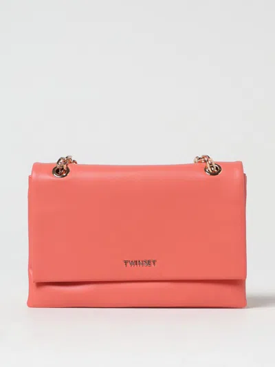 Twinset Shoulder Bag  Woman Color Coral