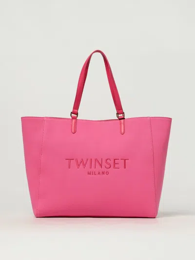 Twinset Shoulder Bag  Woman Color Fuchsia