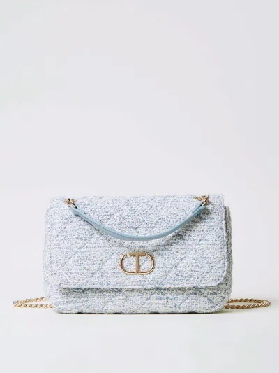 Twinset Shoulder Bag  Woman Color Gnawed Blue