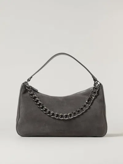 Twinset Shoulder Bag  Woman Color Grey In Gray