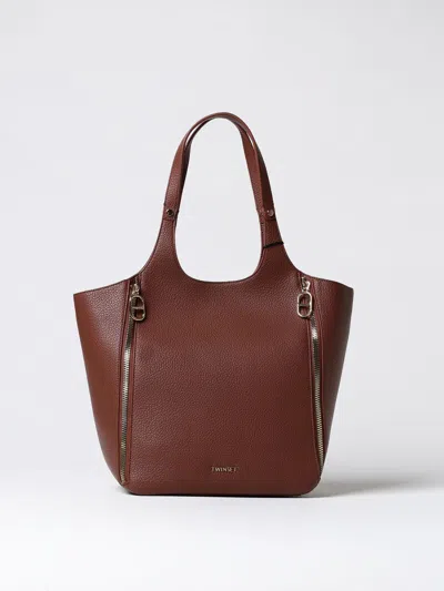 Twinset Shoulder Bag  Woman Color Leather