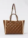 Twinset Tote Bag  Woman Color Leather In Brown