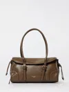 Twinset Shoulder Bag  Woman Color Mud In Brown